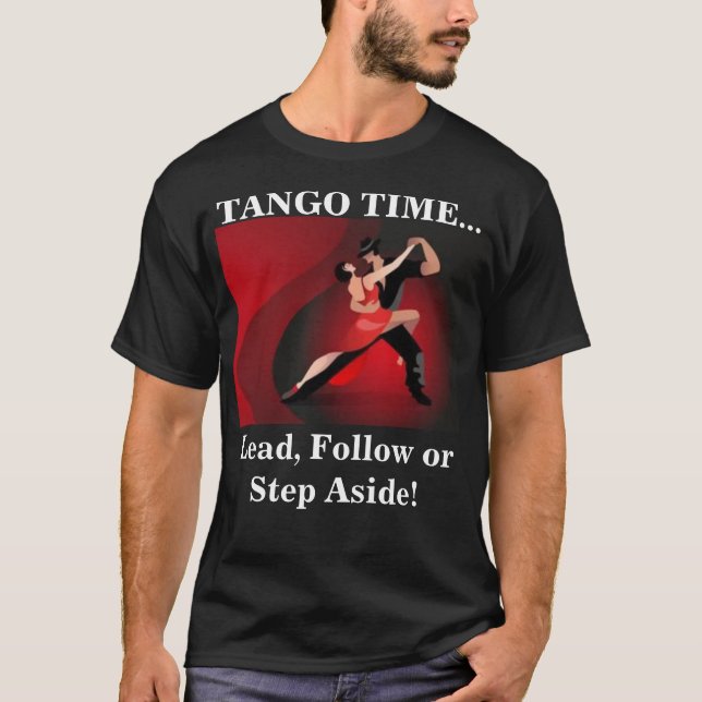 T-shirt Tango Time Dancer (Devant)