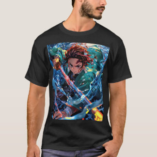 T-shirt tanjiro japonais manga anime manga