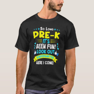 T-shirt Tant De Temps Pré K Maternelle Graduation Dernier