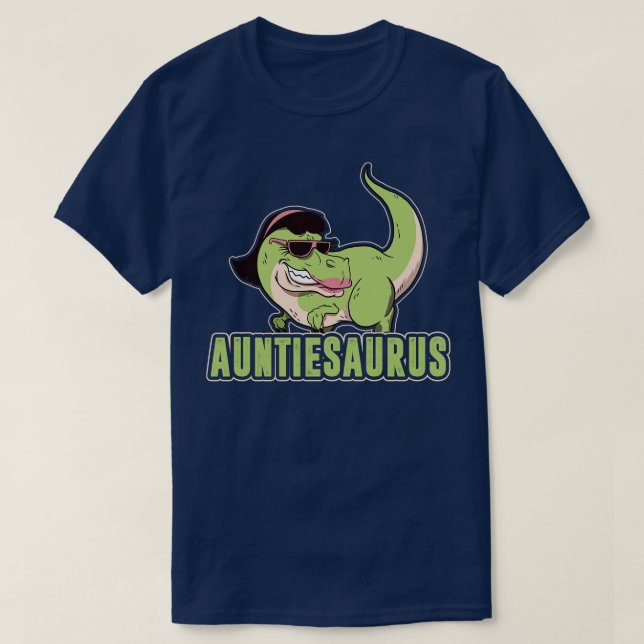 T-shirt Tante Auntiesaurus (Design devant)