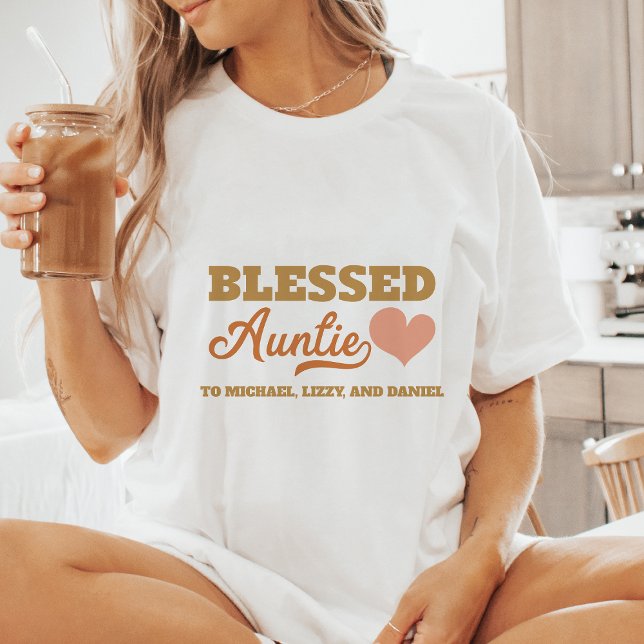 T-shirt Tante Bénite Personnalisée (Créateur téléchargé)