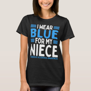 T-shirt Tante Bleue Oncle Tuberous Sclérose Sensibilisati