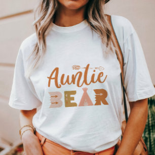 T-shirt Tante Boho Ours