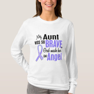 T-shirt Tante cancer de l'estomac de l'ange 1