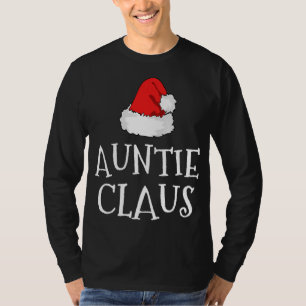T-shirt Tante Claus Noël Casquette Famille Groupe de jumel