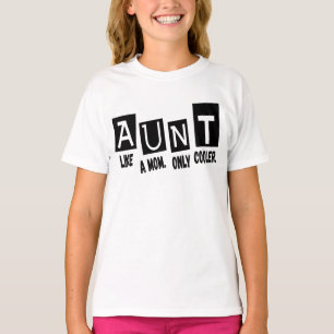T-shirt Tante comme une mère seulement glacière
