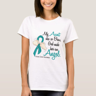 T-shirt Tante de Cancer ovarien de l'ange 2