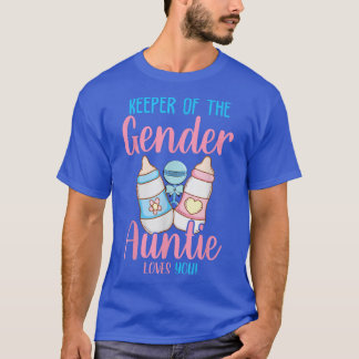 T-shirt Tante de la fête de révélation de genre