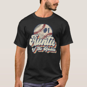 T-shirt Tante de la recrue Tee Rookie de l'année Baseba