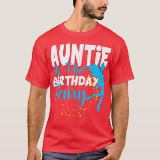 T-shirt Tante de l'Anniversaire Fairy Imaginaire Squad