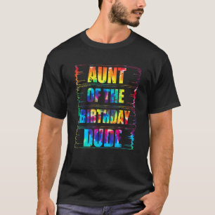 T-shirt Tante De L'Anniversaire Mère Fête Fier Tante