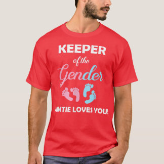 T-shirt Tante De Révélation De Sexe Pour Les Nouveaux Pare