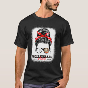 T-shirt Tante de volleyball Bleached Messy Tante de volley