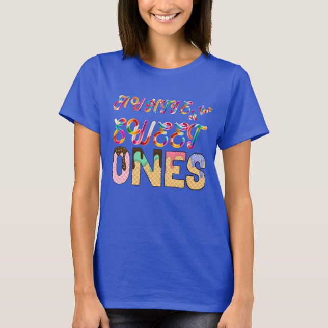T-shirt Tante des douces (Devant)