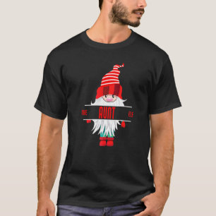 T-shirt Tante Elf Noël Pyjama Tante Famille Associée Gr