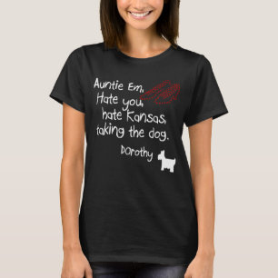 T-shirt Tante Em Vous Détestez Les Kansas Qui Prennent Le 