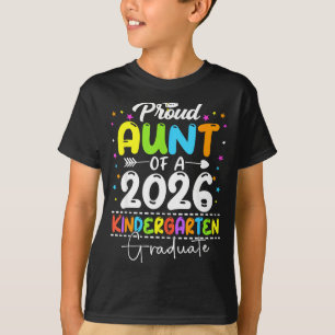 T-shirt Tante fière d'une promotion de maternelle 2026