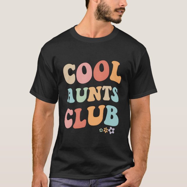 T-shirt Tante Florale À Tante De La Nièce (Devant)