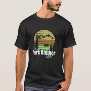 T-shirt Tante garde forestier fier
