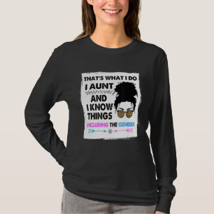 T-shirt Tante Gardienne Des Idées Du Parti De Révélation D