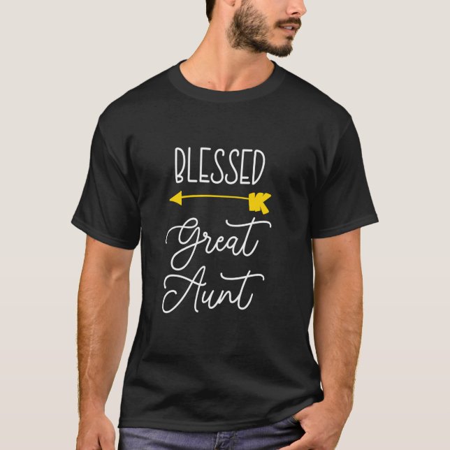 T-shirt Tante Grande Bénie Mignonne Cool (Devant)