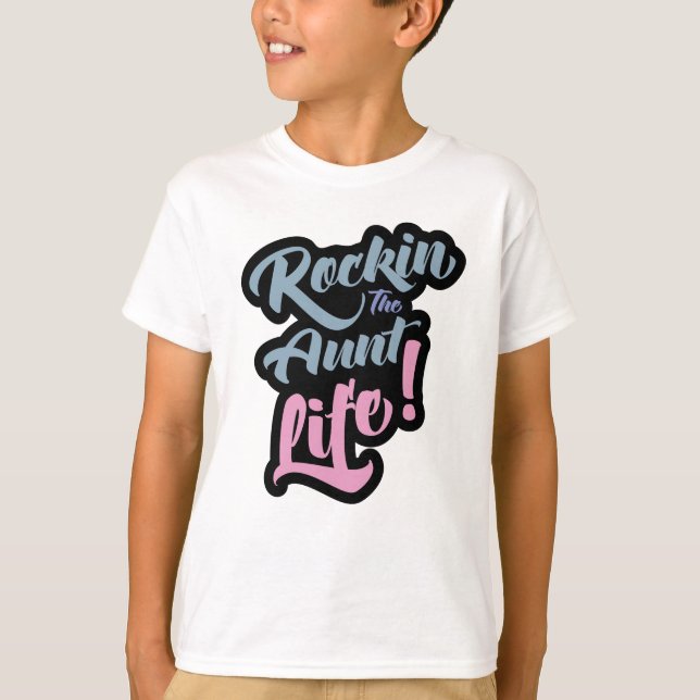 T-shirt Tante Life de Rocking (Devant)