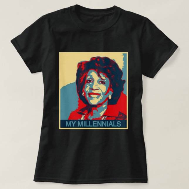 T-shirt Tante Maxine Anti-Atout de "mon Millennials" (Design devant)