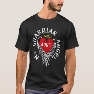 T-shirt Tante Mon Ange Gardien Souvenir Mémorial de la fam