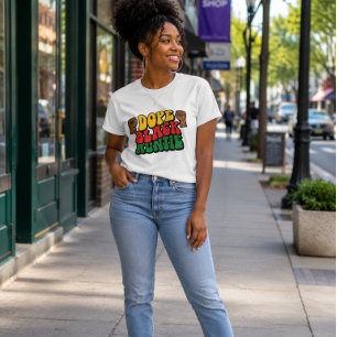 T-shirt Tante Noire Géniale