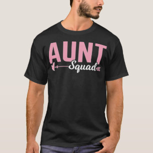 T-shirt Tante Squad Cadeau Tante Life Meilleure tante Idé