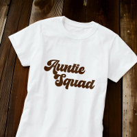 Tante Squad Simple Vintage Retro Typographie