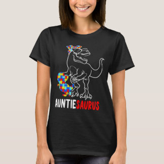 T-shirt Tanteisaurus T Rex Dinosaure Autisme Sensibilisati