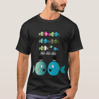 T-shirt Tanti pesci e un martin