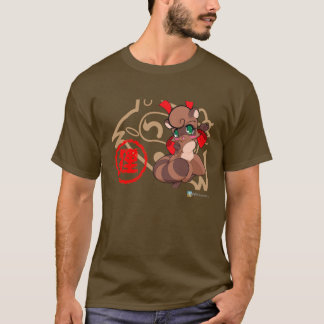 T-shirt Tanuki