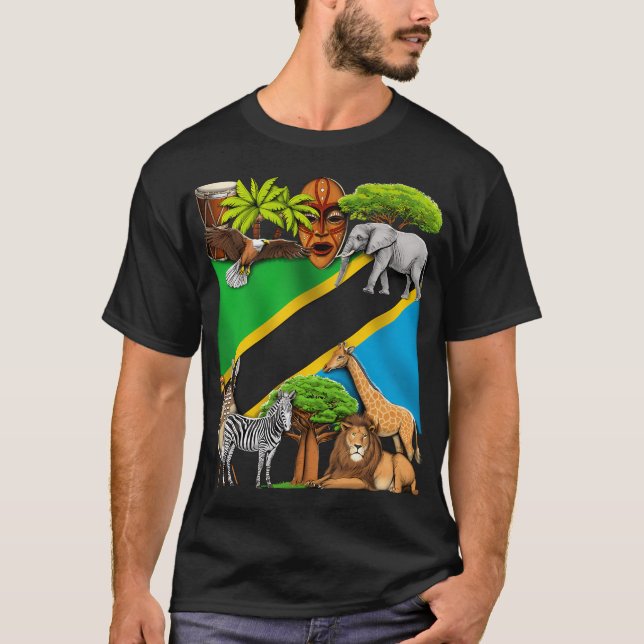T-shirt Tanzanie (Devant)