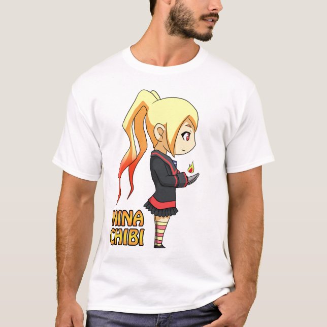T-shirt TAOFEWA - Nina Chibi - support #4 (Devant)
