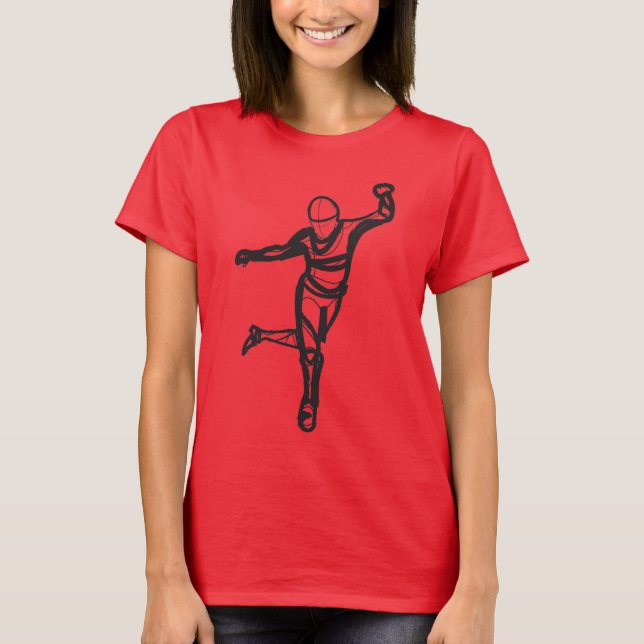 T-shirt Tap Dance Ringer Tee (Devant)
