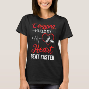T-shirt Tap Dancer Costume Tap Dance Leçons Tap Dance Mus