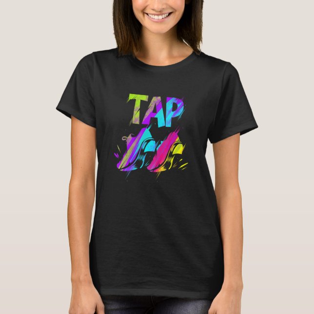 T-shirt Tap Tap Dancing & Tap Dance (Devant)