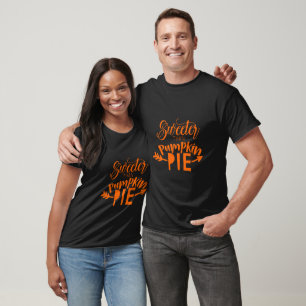 T-shirt Taperie Plus Douce Que la Tarte au Citrouille