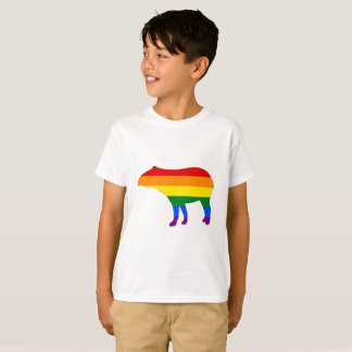 T-shirt Tapir d'arc-en-ciel