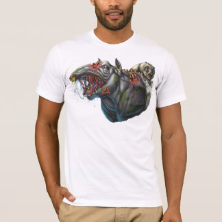 T-shirt Tapir et panda de zombi