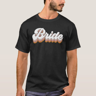 T-shirt Tapis de fête de mariage rétro vintage pour la mar