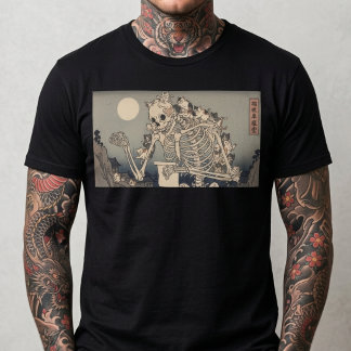 T-shirt Tapis de souris inspiré de l'Ukiyo-e – JAPON drama