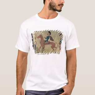 T-shirt Tapis dépeignant un guerrier monté