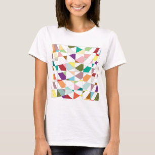 T-shirt Tapisserie aux couleurs Abstraites