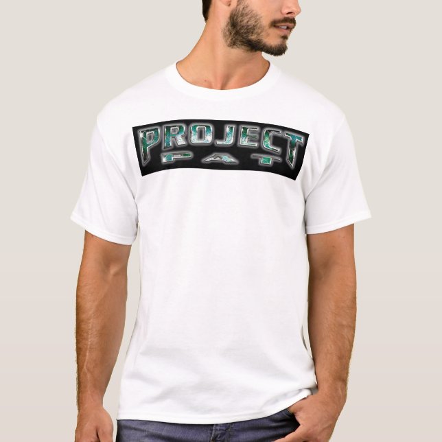 T-shirt tapotement de projet (Devant)