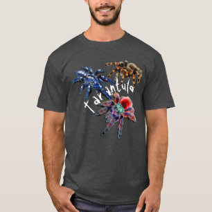 T-shirt Tarantula bleu/rouge/orange/noir tarantula T