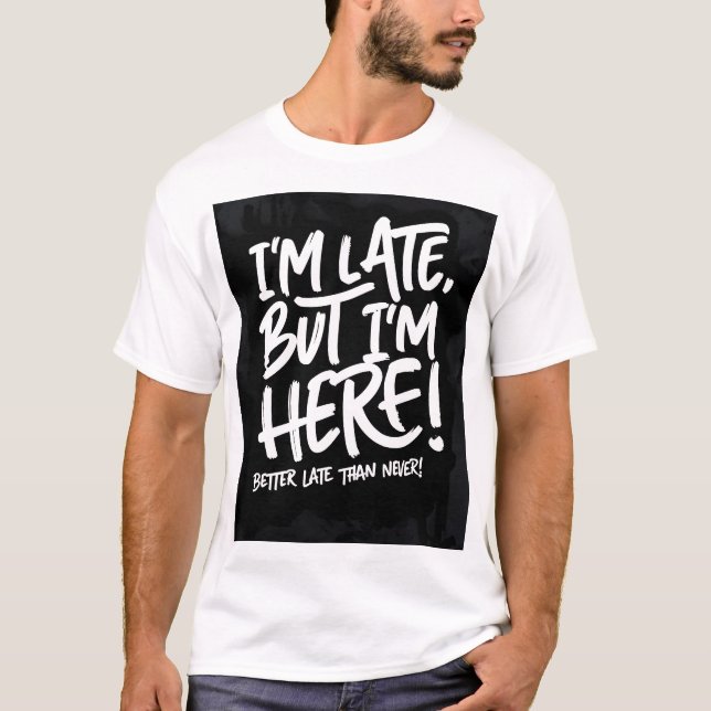 T-shirt tardif (Devant)
