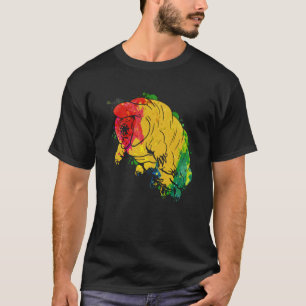 T-shirt Tardigrade Eau Ours Moss Piglet Micro Animal Col